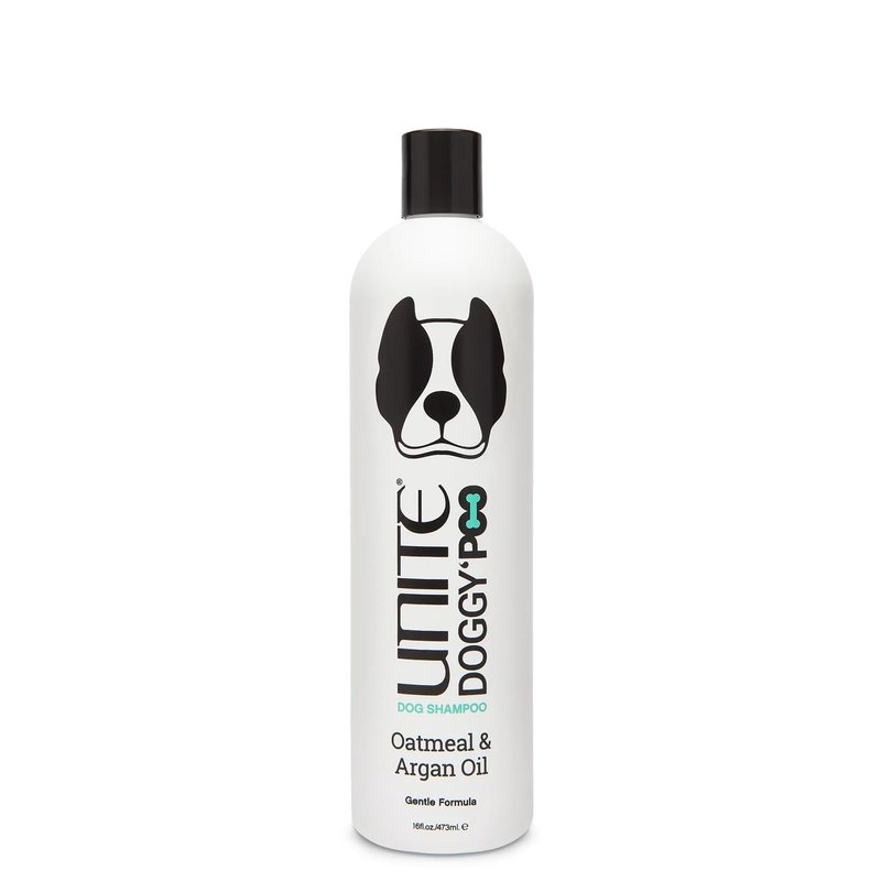 Unite Hair - Doggy 'Poo Shampoo - Hydrating Shampoo that Soothes Skin and Adds Shine to Your Dog’s Coat - Ideal for All Dog Types, 16 Fl Oz