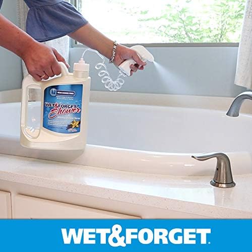 Wet & Forget Weekly Shower Cleaner Spray 64 oz - 4 pack