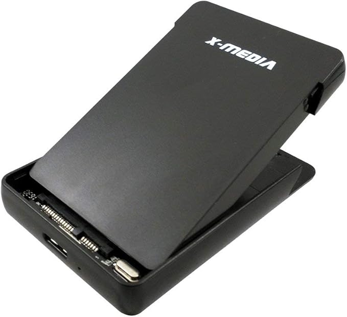 X-MEDIA XM-EN2279U3 2.5-Inch Tool-Free USB 3.0 SATA Hard Disk Drive HDD External Enclosure Case for 7mm / 9.5mm 2.5-Inch SATA HDD and SSD