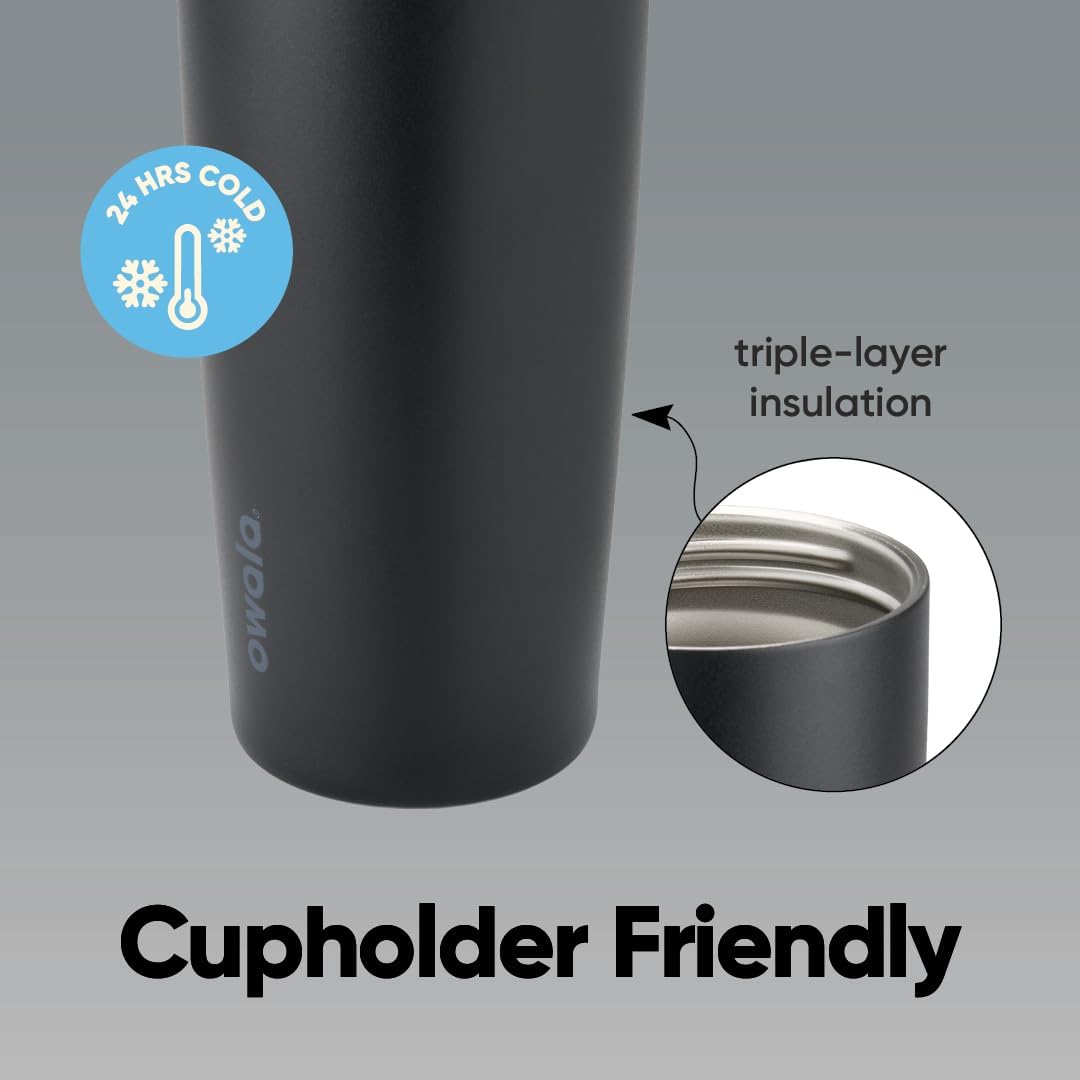 Owala FreeSip Sway Insulated Stainless Steel Water Bottle - 30oz, Two-Way Spout, BPA Free, Leak Proof