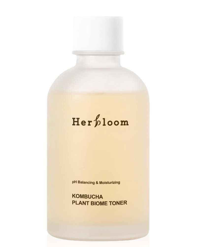Herbloom Organic Kombucha Biome Toner - Hydrating Facial Toner with Triple Hyaluronic Acid, Skin Toner, Toner for Oily Skin, Face Toner, Vegan Korean Skincare, 5.07fl.oz.