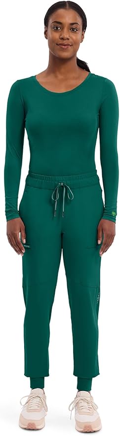 Healing Hands Women's Underscrub Soft Knit Melissa Longsleeve Scrub Tee with Breathable & Easy Care Fabric 5047