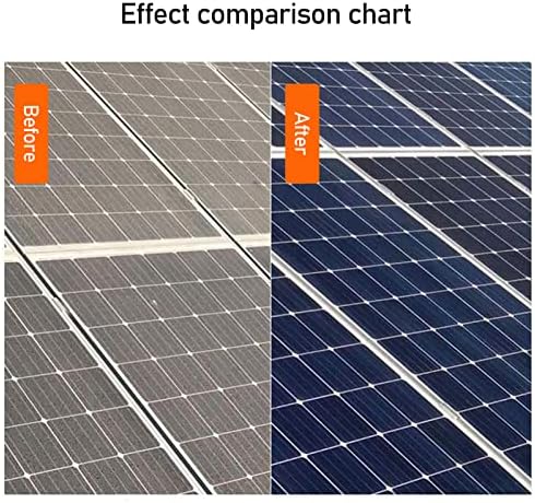 Photovoltaic Panel Cleaning, Window Cleaning Pole, 3.6-10.8M Water Fed Telescopic Brush, Extendable Cleaner Conservatory Roof Cleaning Tools,Cleaning Photovoltaic,10.8m