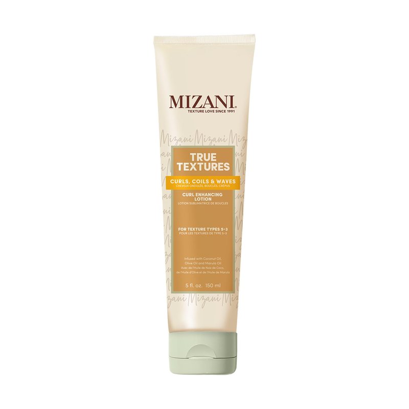 Mizani True Textures Curl Enhancing Leave In Conditioner - Moisturizing Curl Cream, Smooths and Adds Hair Shine, With Coconut Oil, For Natural & Curly Hair