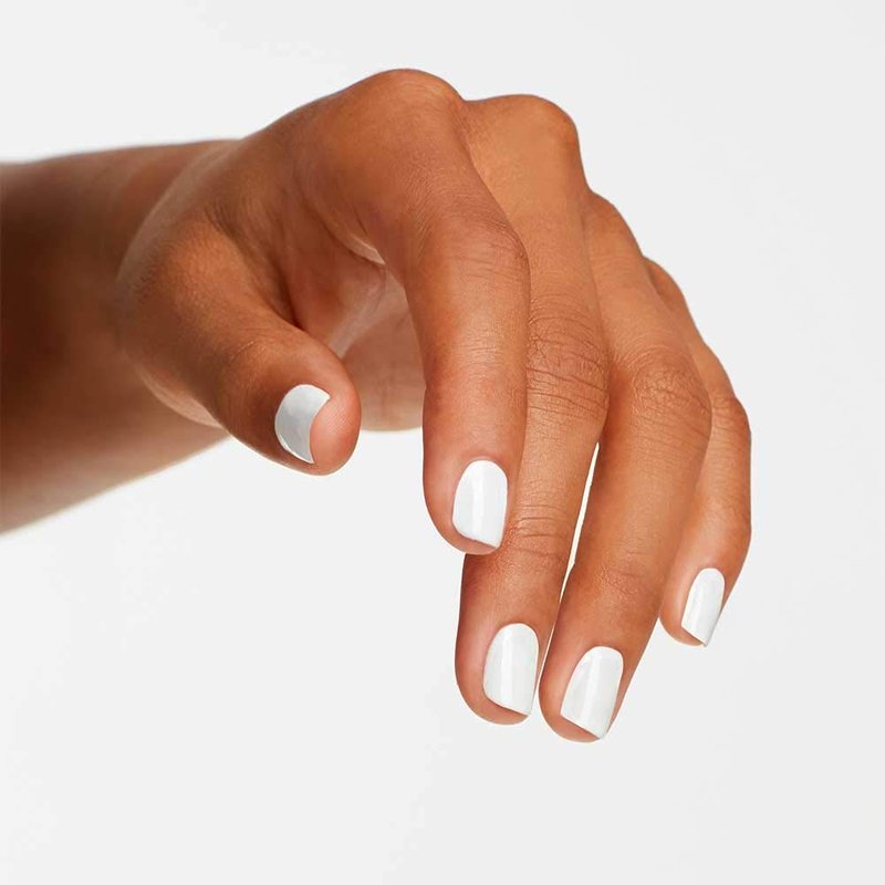 OPI Powder Perfection Alpine Snow | Opaque Soft White Crème Nail Dipping Powder | Classic Collection | 4.25 oz