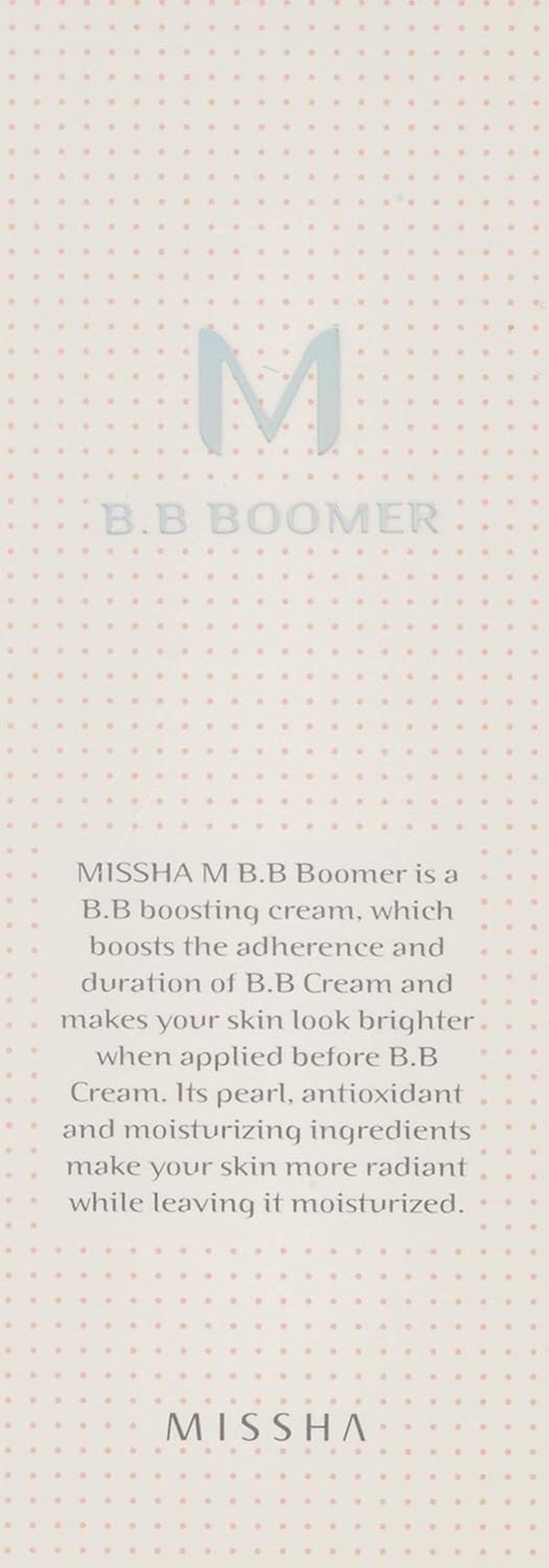 MISSHA B.B Boomer - Brightening Makeup Primer for Flawless Skin | Lightweight & Hydrating