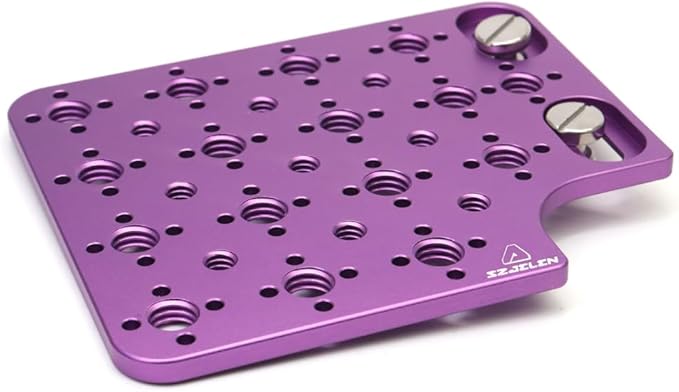 SZJELEN Cameara Expansion Side Panel Kit for ARRI Alexa mini LF Camera,Switching Mounting Camera Plate (Purple)