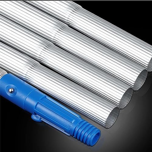 Window Cleaning Pole Water Fed Telescopic Brush Extendable Cleaner Conservatory Roof Cleaning Tools for Photovoltaic Panel Cleaning Trucks Windows Brush Head(Color : 5m/1