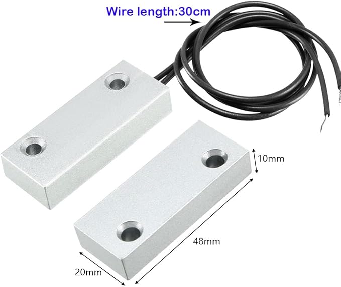 Gebildet Rolling Door Contact Magnetic Reed Switch Alarm with 2 Wires for NC. Applications MC-52