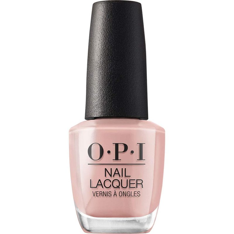 OPI Nail Lacquer Machu Peach-u | Opaque Soft Beige Crème Chip Resistant Nail Polish | Peru Collection