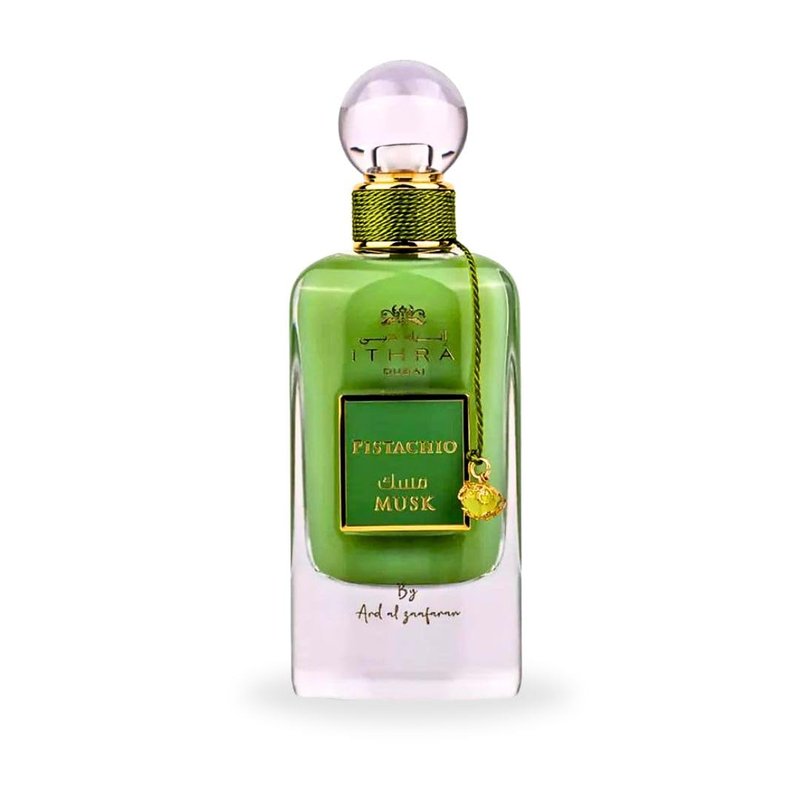 Pistachio Musk Eau de Parfum Spray - Ithra Dubai Collection 100ML (3.4 OZ) | Luxurious Fragrance