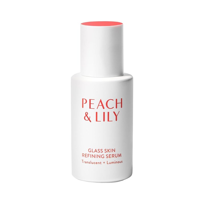 Peach & Lily Glass Skin Refining Serum - Hydrating Hyaluronic Acid & Niacinamide for Sensitive Skin | 1.35 oz, Vegan, Korean Beauty