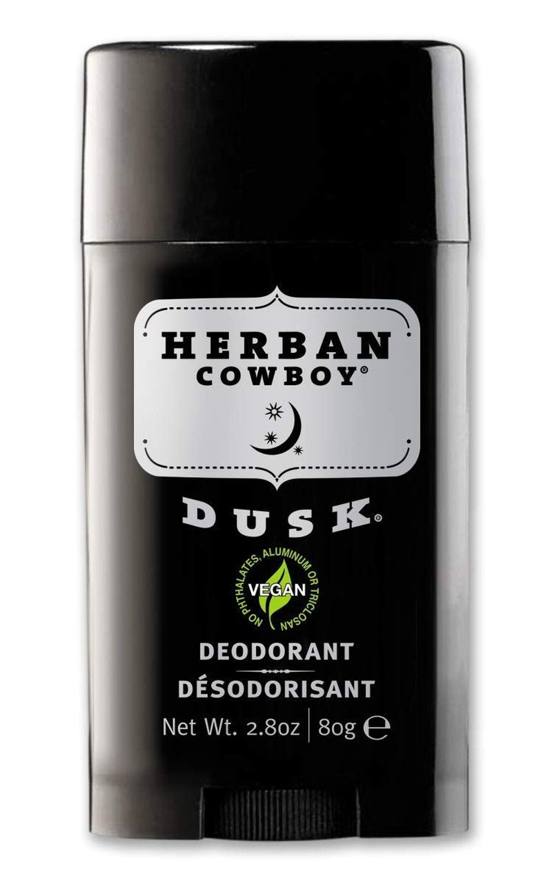 Herban Cowboy Dusk Deodorant - Natural, Long-Lasting Protection | 3-Pack