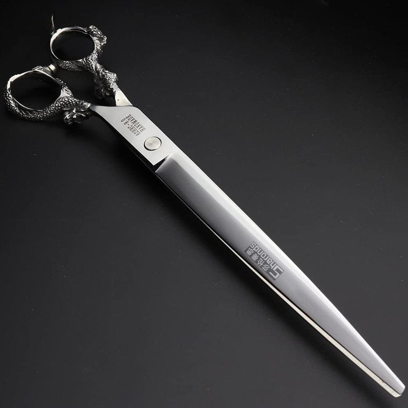 SHARONDS Hair Cutting Scissors Hairdressing Scissors Thinning Scissor Professional Barber Salon Home Shear For Men Women (9 inch flat)