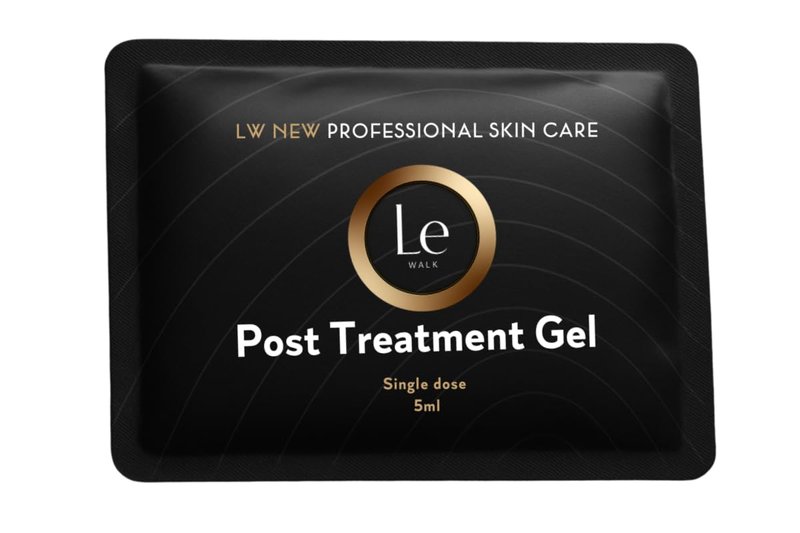 LE WALK Single-Dose Face and Body Peel – 3-Step Exfoliation Kit with Natural Algae | Skin Renewal in 7 Days | Includes Cleansing Gel and Post-Treatment Gel