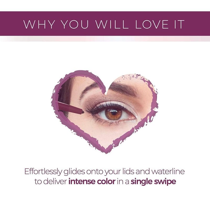 Blinc Eyeliner Pencil - Waterproof Mechanical Gel Eyeliner | Smudge-Proof, Long-Wearing, Black, 0.5g