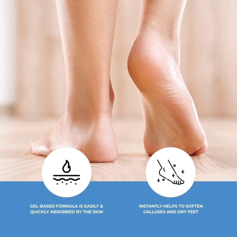 ForPro Advanced Callus Eliminator Gel, 8 oz. – Professional Grade, No Drip Callus Remover Gel for Feet