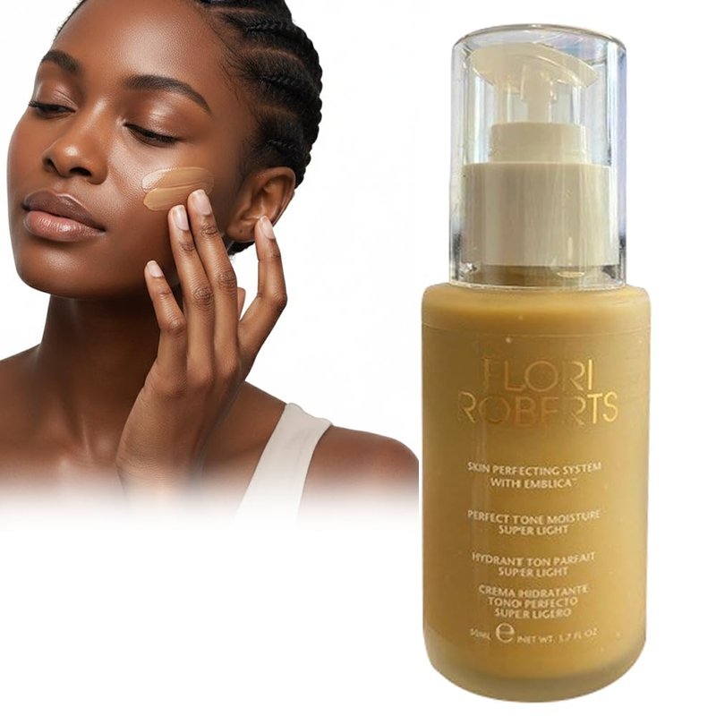 Perfect Tone Moisture Serum by Flori Roberts, Reduces Appearance of Dark Spots, Hyperpigmentation, Lines and Wrinkles, Boosts Radiance