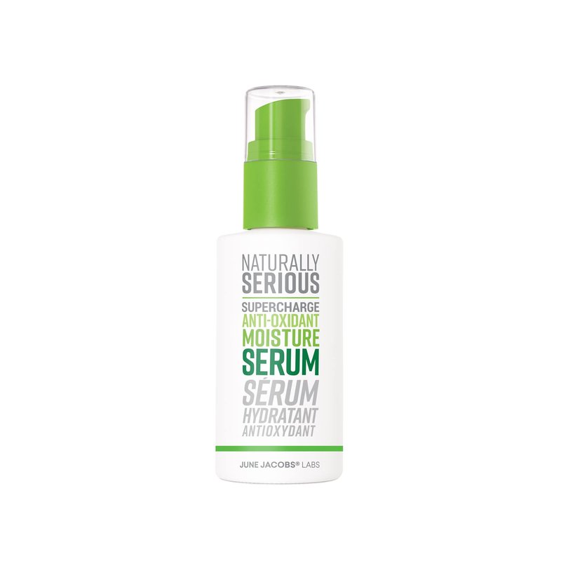 Naturally Serious | Supercharge Anti-Oxidant Moisture Hydrating Serum With Hyaluronic Acid, Face Serum For Dry Skin, Vegan Skincare, Cruelty-Free Skincare