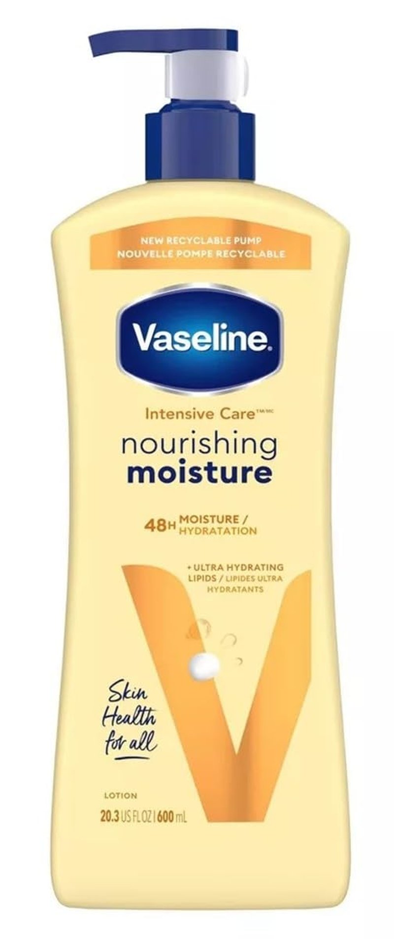 Vaseline Intensive Care Lotion Essential Healing 20.3 Ounce (600ml) (2 Pack)