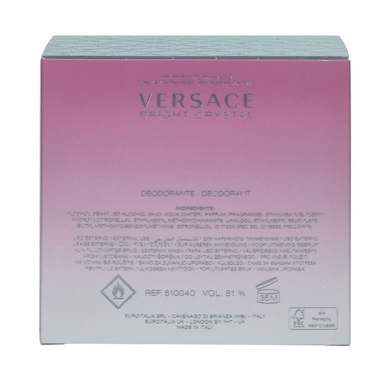 Versace Bright Crystal by Versace for Women 1.7 oz Perfumed Deodorant Spray