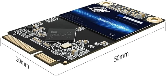 SSD mSATA 512GB Dogfish Internal Solid State Drive High Performance Hard Drive for Desktop Laptop SATA III 6Gb/s Includes SSD 16GB 32GB 60GB 64GB 120GB 128GB 240GB 250GB 480GB 500GB (512GB MSATA)