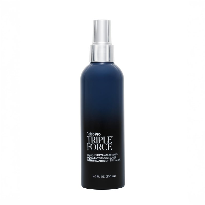 Celeb Luxury CelebPRO TRIPLE FORCE Leave In Conditioner Spray, Detangler and Conditioner for All Hair Types, 6.7oz