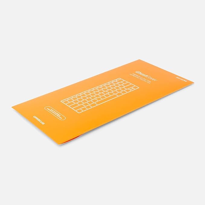 GhostCover Original Premium Ultra Thin Keyboard Cover Protector, Compatible with MacBook Pro 14"/16" M1-M5 Pro/Max, M2-M5 MacBook Air 13"/15", 2026 MacBook Neo 13" (Touch ID), US ANSI Layout, Clear