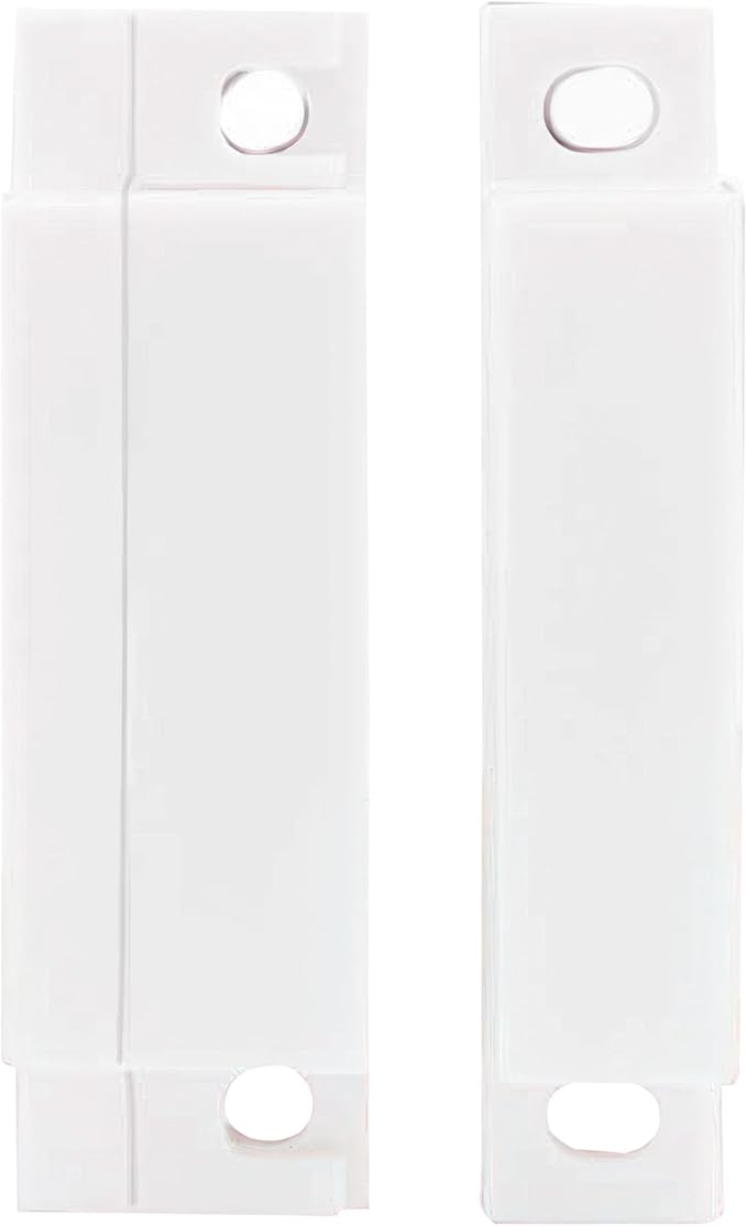 FOCMKEAS Magnetic Reed Switch Wired Surface Mount Normally Open/Closed NC/NO Contact Sensor Alarm Magnetic Door Switch with 3 Wires, PVC, MC-31