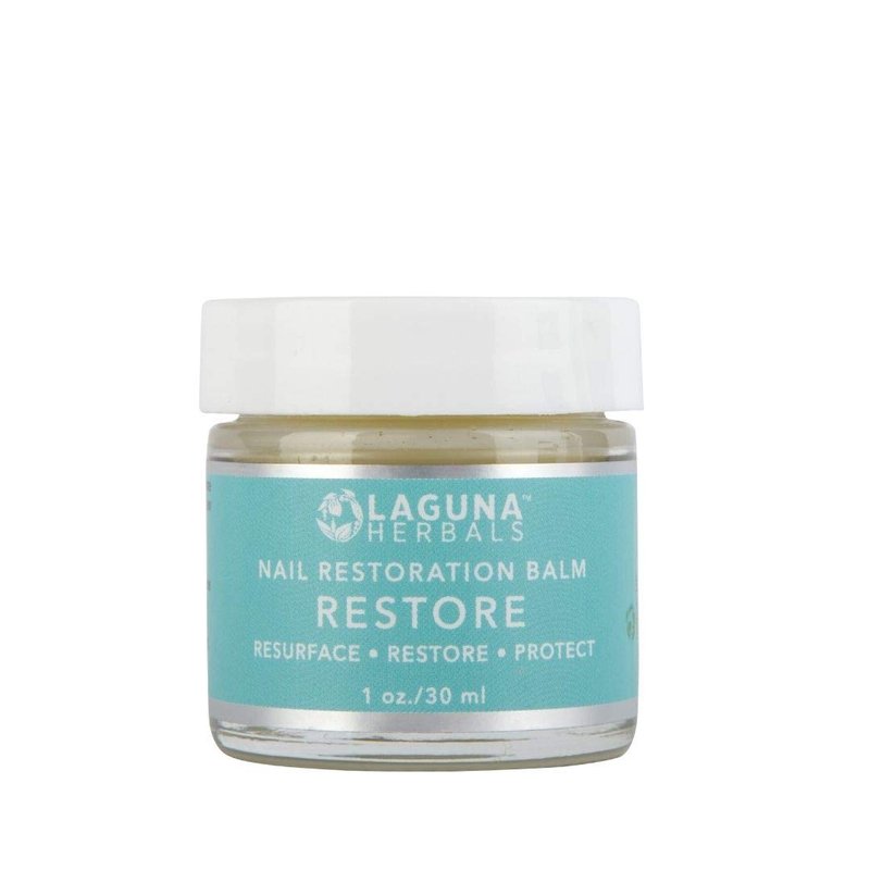 Laguna Herbals Restore Nail Balm with Herbal extracts for Long, Strong, Flexible and Healthy Nails.