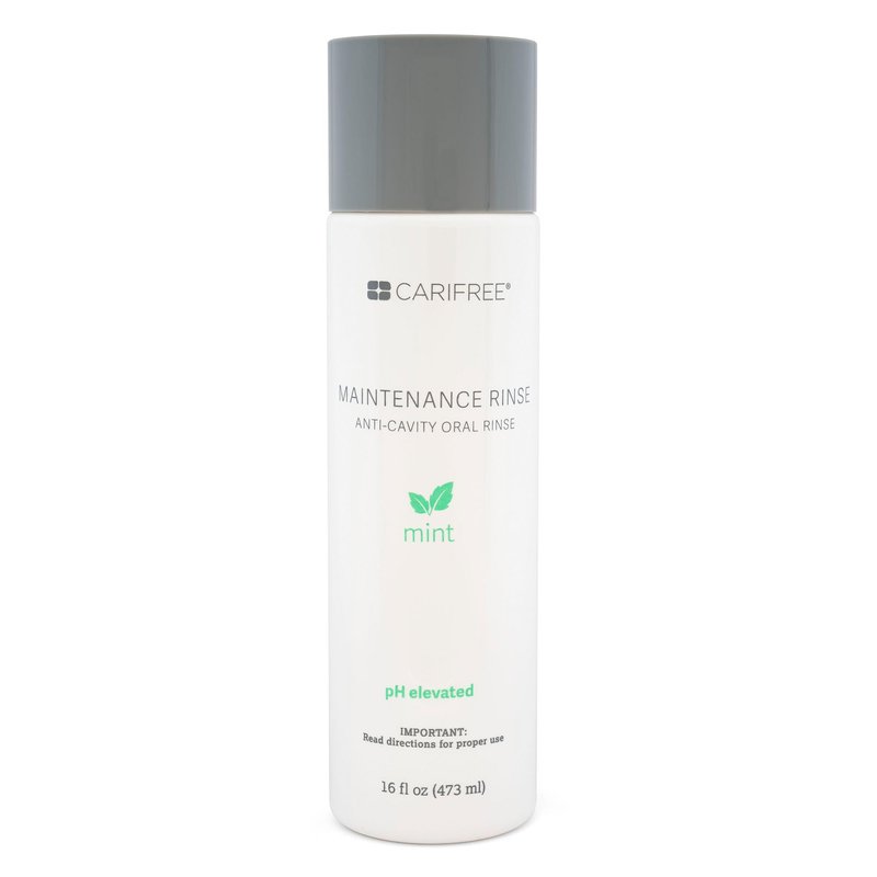 CariFree Maintenance Rinse, Mint Flavored, Anti-Cavity Fluoride Mouthwash, Dentist Recommended, Prevents Oral Decay, Freshens Breath, Alcohol-Free, Neutralizes pH (Previously CTx3)