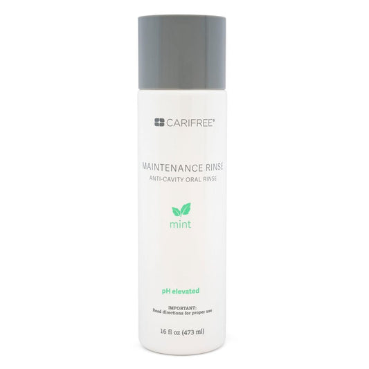 CariFree Maintenance Rinse, Mint Flavored, Anti-Cavity Fluoride Mouthwash, Dentist Recommended, Prevents Oral Decay, Freshens Breath, Alcohol-Free, Neutralizes pH (Previously CTx3)
