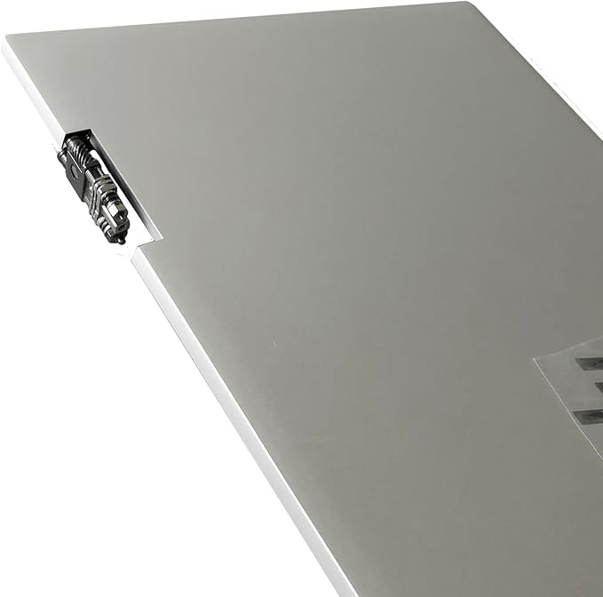 D-KXCPELE Replacement Laptop LCD Cover Back Rear Top Lid with Hinges for HP Envy X360 15-ED 15M-ED 15T-ED L93203-001 L93204-001 (Silver)