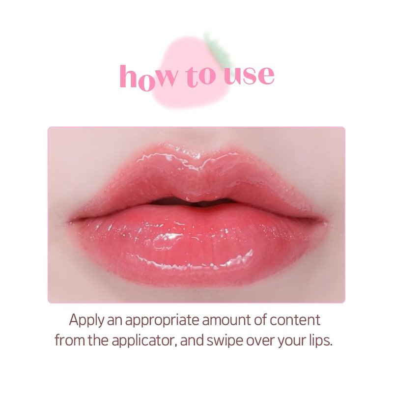 ETUDE Dear Darling Oil Tint #7 Honey Vanilla (0.14 fl.oz) | High Moisturizing and Strong Hydrating Lip Oil/Lip Gloss | Smooth and Moist Lips | Non-Sticky Lip Oil Tint For Dry Lips | Korean Makeup