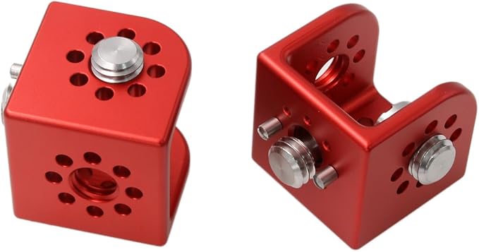 HangTon Block 3/8" Thread Bracket Lock Mounting Adapter Right Angle for ARRI Sony RED Camera Lens Motor Teradek Wireless Red