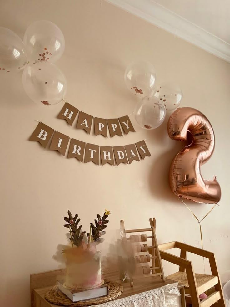 Regine Switzerland 40-Inch Rose Gold Number 27 Balloons - Perfect for Birthday, Wedding & Graduation Celebrations