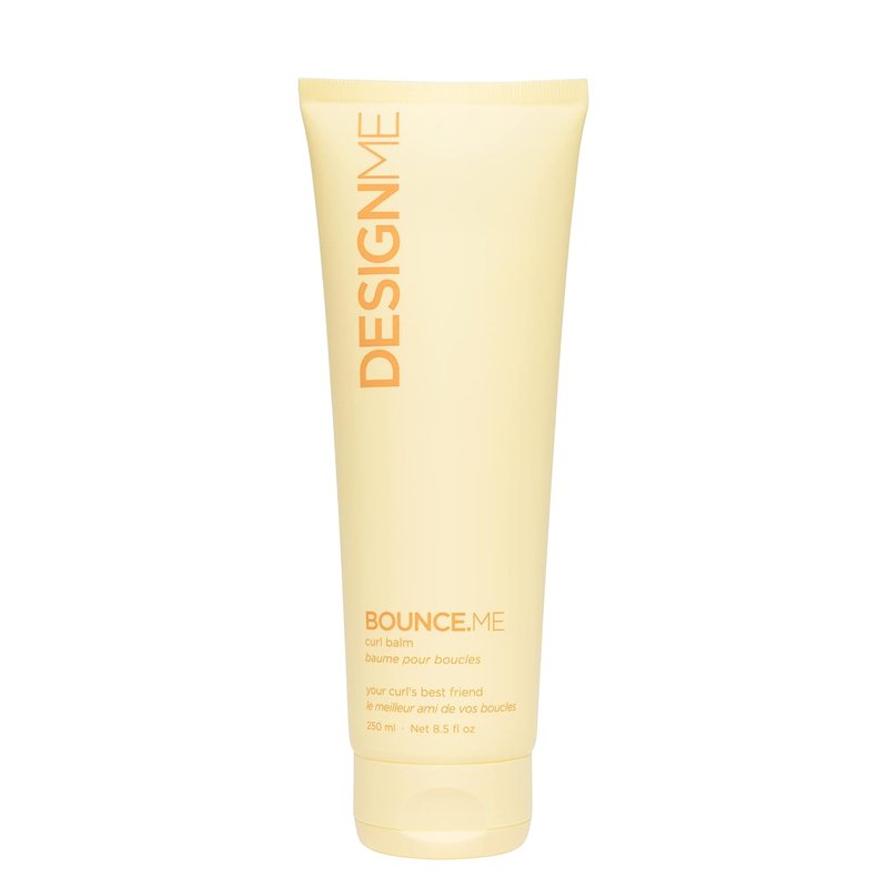 Design.Me BOUNCE.ME Curl Balm - Nourishing Argan Oil Cream for Curly Hair | Sulfate & Paraben Free (8.5 Fl Oz)