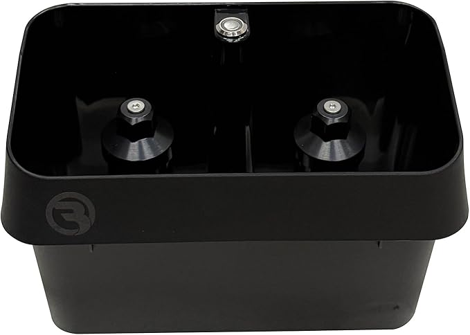 Electric Portafilter Cleaning Machine for 58mm - Knock Box Coffee Cleaner for Commercial & Home (Silver)