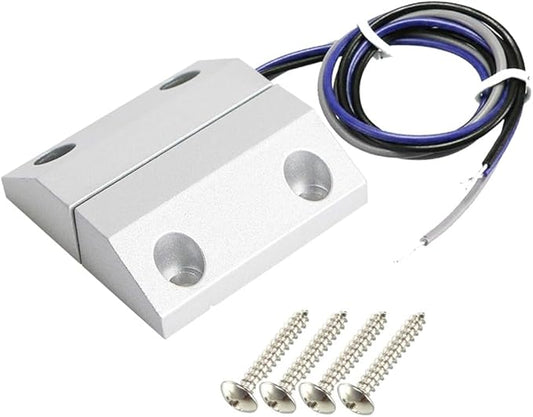 Gebildet Rolling Door Contact Magnetic Reed Switch Alarm with 3 Wires for N.O./N.C. Applications MC-56
