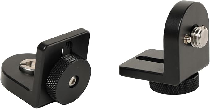 HangTon Vertical Mounting Bracket, 1/4" to 3/8" Thread Adapter for Vaxis Teradek Wireless Transmitter ARRI Sony RED Camera Monitor Focus Motor
