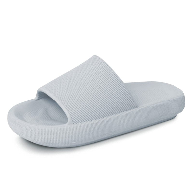 Menore Slippers for Women and Men Quick Drying, Parent-Child EVA Open Toe Soft Slippers, Non-Slip Soft Shower Spa Bath Pool Gym Beach House Sandals for Indoor & Outdoor