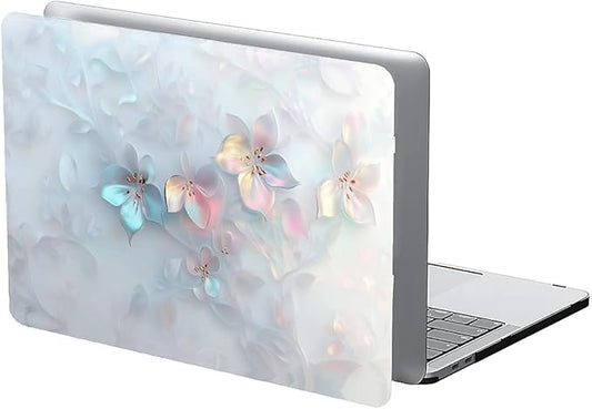 COTAIL Compatible with MacBook Air 13.3 13.6 Inch Case 2022 2021 2020 2019 Plastic Hard Shell Case Cover,13.3 Air (A1932/A2179/A2337), Floral