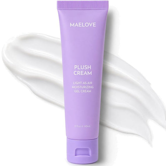 MAELOVE Light-as-Air Gel Moisturizer - Hydrating Squalane & Hyaluronic Acid for Sensitive Skin | 1.7 oz