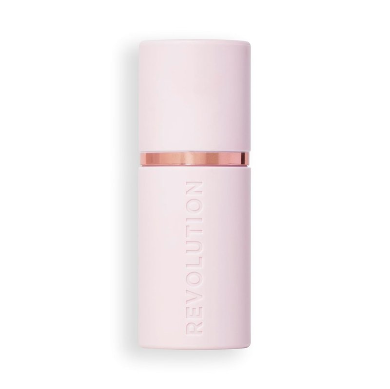Revolution Beauty London | Skin Silk Marble Blush Stick - Buildable Cream-to-Powder Formula for Cheeks, Eyes & Lips | Vegan, 0.15 oz