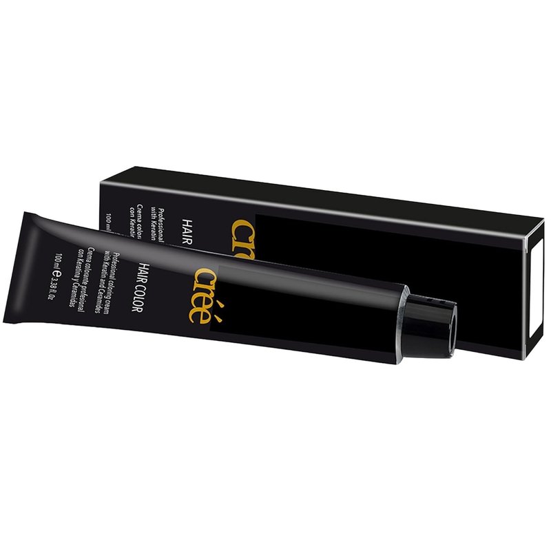 Cree Professional 7.17 - Mat Blond Permanent Hair Color - Long Lasting, Rich Vibrant - Gray Coverage 100ml - 3.4 fl.oz.