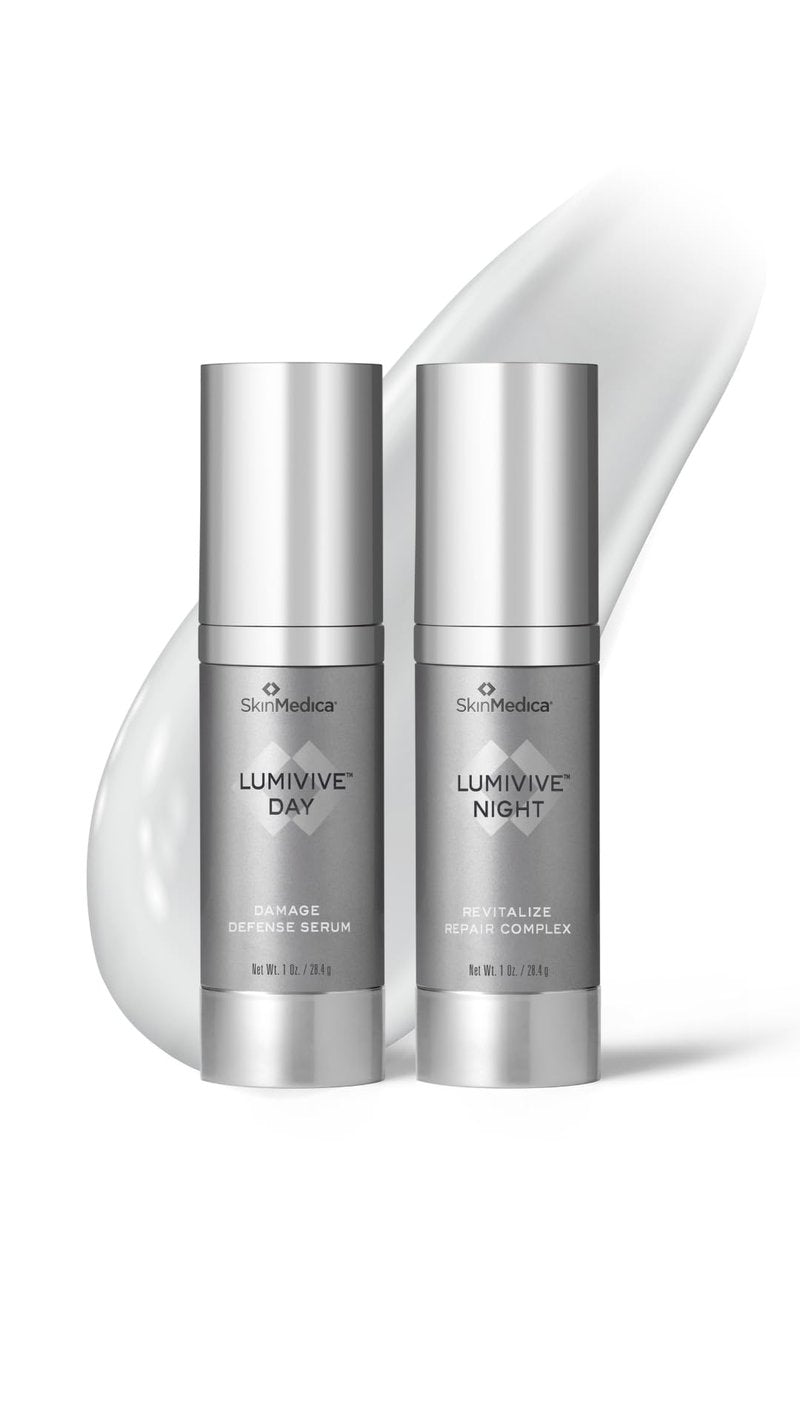 SkinMedica Lumivive Day & Night System - Your Essential Serum Based, Age-Defying Skin Care Set for a Radiant Beauty Routine