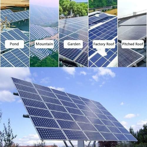 Telescopic Solar Panel Cleaning Rod with Electric Brush, 3.5M/5.5M/7.5M Automatic Double Disc Water Sprayer, Battery-Powered Roof Cleaning Tool - 5.5M (18ft)
