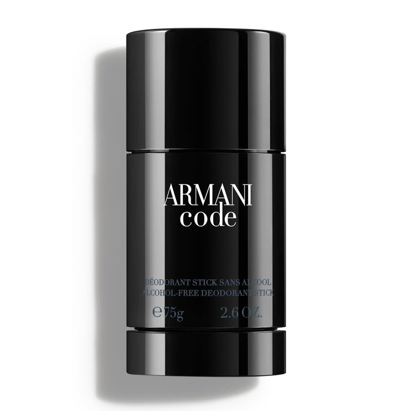 Armani beauty – Code – Deodorant Stick – Fougère Ambery Spicy Fragrance – Green Mandarin, Nutmeg, Tonka Bean Notes – Men's Essentials - 2.6 Fl Oz