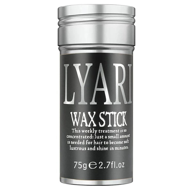 LYARI Hair Wax Stick, Hair-Styling Waxes, Nourishing Accessories - Slick Stick for Both Women & Kids, Gel Tamer for Flyaways, Bun Maker & Styling Cream, 2.7 Fl Oz