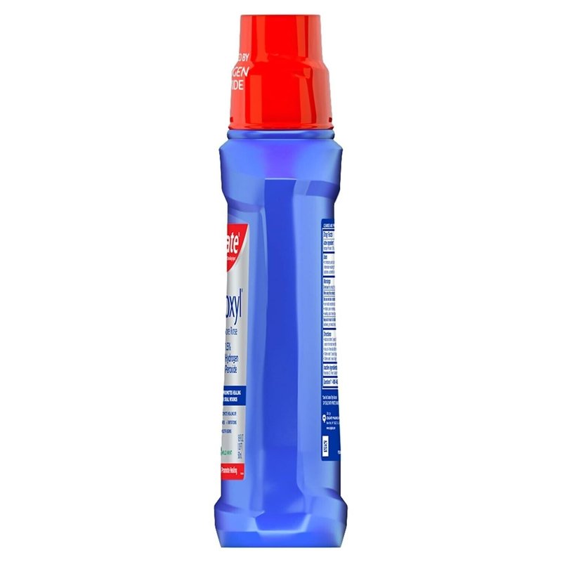 Colgate Peroxyl Mouth Sore Rinse Mild Mint - 16.9 Fl Oz (Pack of 2)